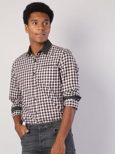 پیراهن آستین بلند بنفش مردانه کولینز کد:CL1040558