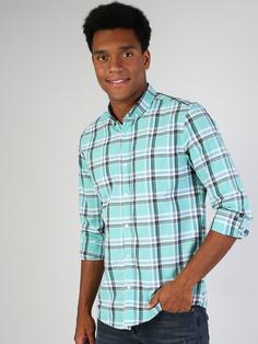 پیراهن آستین بلند سبز مردانه کولینز کد:CL1040960