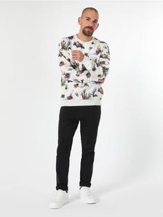 خرید اینترنتی پلیور مردانه سفید برند colin s .CL1061632_Q1.V1_SNM ا Regular Fit Baskılı Beyaz Erkek Sweatshirt