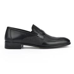 خرید اینترنتی کفش رسمی مردانه سیاه برند Ziya 111985 406_000 ا Erkek Hakiki Deri Klasik Ayakkabı 111985 406 Siyah