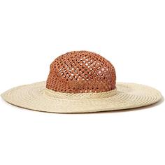 خرید اینترنتی کلاه زنانه بژ برند ipekyol IS1230077016023 ا Colorblock Zincir Askılı Hasır Şapka