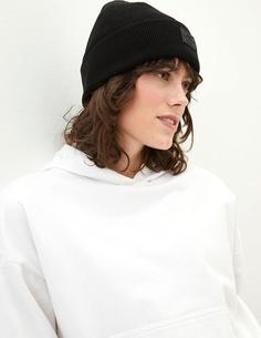 کلاه زمستانی زنانه سیاه السی وایکیکی W24198Z8 ا Etiket Baskılı Kadın Bere