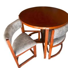 میز و صندلی ناهارخوری ۴ نفره گالری چوب آشنایی مدل Ro-P-005