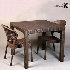 ست میز و صندلی ناصر پلاستیک مدل ۹۷۲-۳۲۳