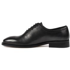 خرید اینترنتی کفش رسمی مردانه سیاه پیر کاردین MSP-00000000017025 ا 4371 Siyah Hakiki Deri Erkek Klasik Ayakkabı