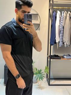 پیراهن استین کوتاه مراکشی مردانه زارا - S ا zara