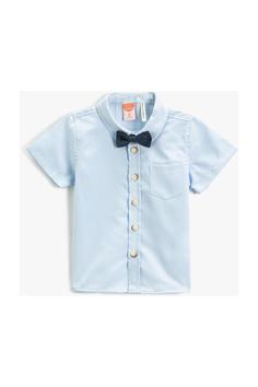 پیراهن آستین استاندارد راسته پسرانه کوتون Koton | 3SMB60016TW
