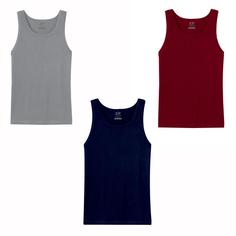 زیرپوش رکابی مردانه مدل U-TankTop مجموعه 3 عددی