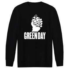 سویشرت مردانه طرح GREENDAY کد R27 رنگ مشکی