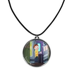 گردنبند خندالو مدل انیمیشن ریک و مورتی Rick and Morty کد 2639626402