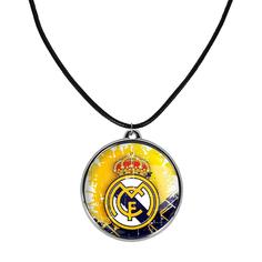 گردنبند خندالو مدل باشگاه رئال مادرید Real Madrid کد 2636926375