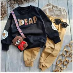 لباس بچگانه ست بلوز شلوار bear سایز 35 و 40 و 45