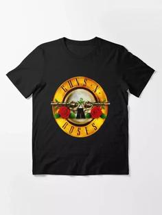 تیشرت guns n roses گانز ان روزز Guns logo classic کد 1519 202