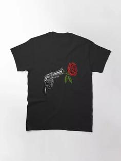 تیشرت guns n roses گانز ان روزز Gun with rose کد 1522 202