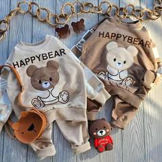 لباس بچگانه ست happy bear سایز 35 تا 50