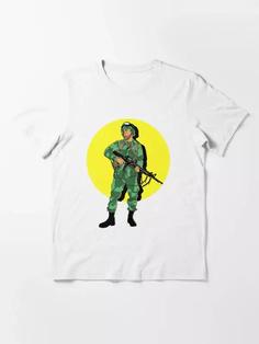 تیشرت Tintin طرح لوگو ARMY MAN کد 833 202