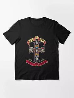 تیشرت guns n roses گانز ان روزز Skull کد 1530 202