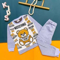 ست بلوز شلوار پسرانه خرس MOSCHiNO سایز 40و45