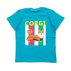 تیشرت بچگانه طرح سگ corgi