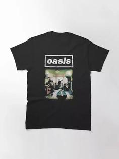 تیشرت گروه موسیقی oasis اوئیسیز  تیشرت classic rock 90's کد 1650 202