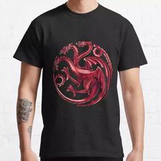 تیشرت house of the dragon  طرح  da fire Classic T-Shirt کد 1210 202