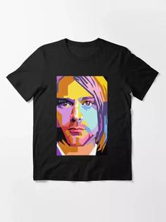 تیشرت nirvana نیروانا  kurt-cobain-pop-art-ahmad-nusyirwan کد 1599 202