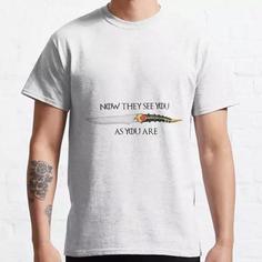 تیشرت house of the dragon  طرح Now They See You As You Are Classic T-Shirt کد 1214 202