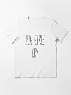 تیشرت سیا تیشرت Big Girls Cry کد 1587 202