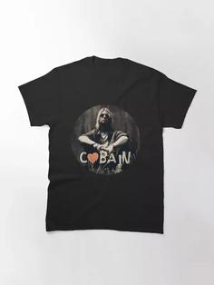 تیشرت nirvana نیروانا  Kurt Cobain Grunge Music Icon Tee کد 1600 202