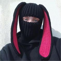 کلاه بالاکلاوا خرگوشی crochet bunny balaclava 