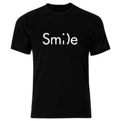 تی شرت آستین کوتاه زنانه طرح Smile مدل 42002