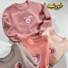 بلوز کرکدار گلدوزی قلب