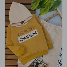 هودی شلوار شلوار تو کرکی Animal World  پسرانه سایز 35و40و45 کیفیت عالی و تضمینی 