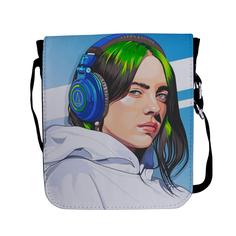 کیف رودوشی زیگ زاگ طرح Billie Eilish کد 8255