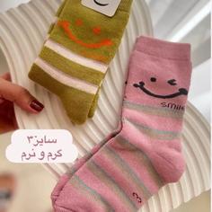 جوراب حوله ای بچگانه سایز 3