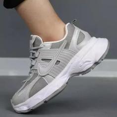 کتونی دخترانه نایک NIKE - طوسی سفید -  HA5319 - ارسال سریع و رایگان به سراسر ایران