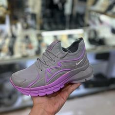 کتونی نایک دخترانه زنانه ونس کفش اسپرت اسپورت مشکی نرم سفید طوسی شیک نایکی NIKE لژدار لژ دار سبک راحت طبی چرم بندی ورزشی