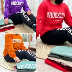 ست بلوز و شلوار پنبه تو کرکی BROOKLYN