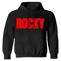 هودی پسرانه مدل F64 ROCKY رنگ مشکی