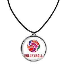 گردنبند خندالو مدل والیبال Volleyball کد 2641626421