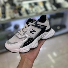 کتونی نیوبالانس لژدار زنانه دخترانه کفش ونس اسپرت اسپورت لژ دار NEWBALANCE مشکی سفید چرم شیک طبی سبک راحت رانینگ نرم