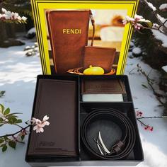 ست هدیه روز مرد کیف و کمربند فندی fendi