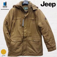 کاپشن مردانه سایز بزرگ چهار لایه  تمام خز مدل جیپ JEEP سفارش انگلیس خارجی تا سایز  6XL