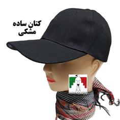 کلاه کپ کتان مشکی ساده خارجی کلاه نقابی مردانه کلاه کپ ساده بدون طرح کلاه نقابی آفتابگیر اسپرت کلاه کپ ورزشی نخی 