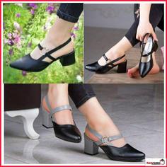 کفش مجلسی پاشنه دار زنانهds00464 formal shoe