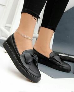 کالج زنانه مدل پاپیونی کد ۵۴۲ Woman shoes