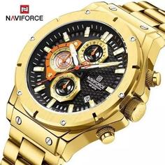 ساعت نیوی فورس مردانه  سه موتوره Naviforce   NF 8028 GB