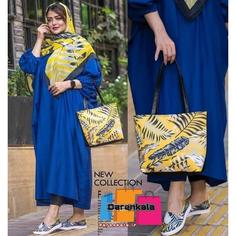 ست سه تیکه کیف کفش روسریdk0018 Three-piece set of scarf shoes