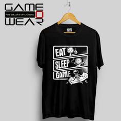 تی شرت گیمر EAT SLEEP GAME