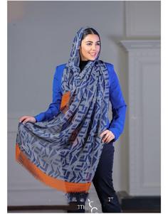 شال نخی لنین بهارهds0012 Cotton shawl